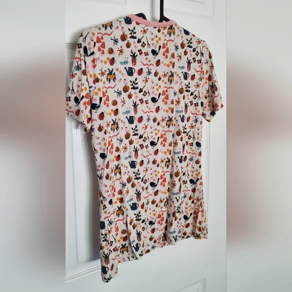 Bamboo Pajama Shirt By Emerson & Friends Size XS - Picture 3 of 4